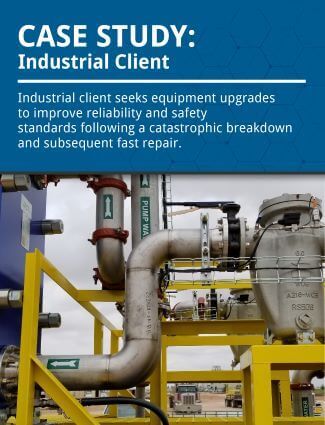 case study on an industrial client seeking equipment upgrades