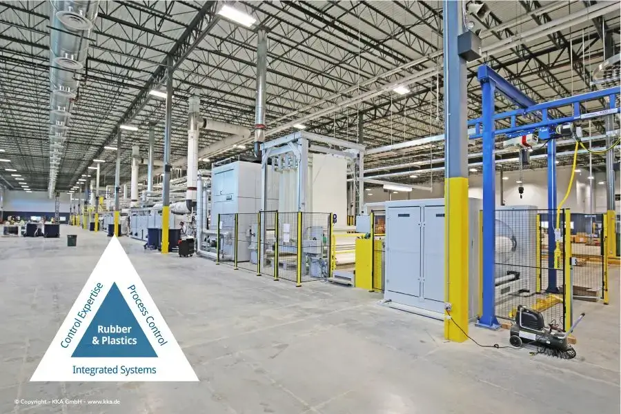 rubber and plastic system integrator factory setup