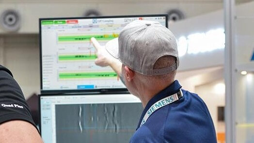 demo and training for web gauging systems